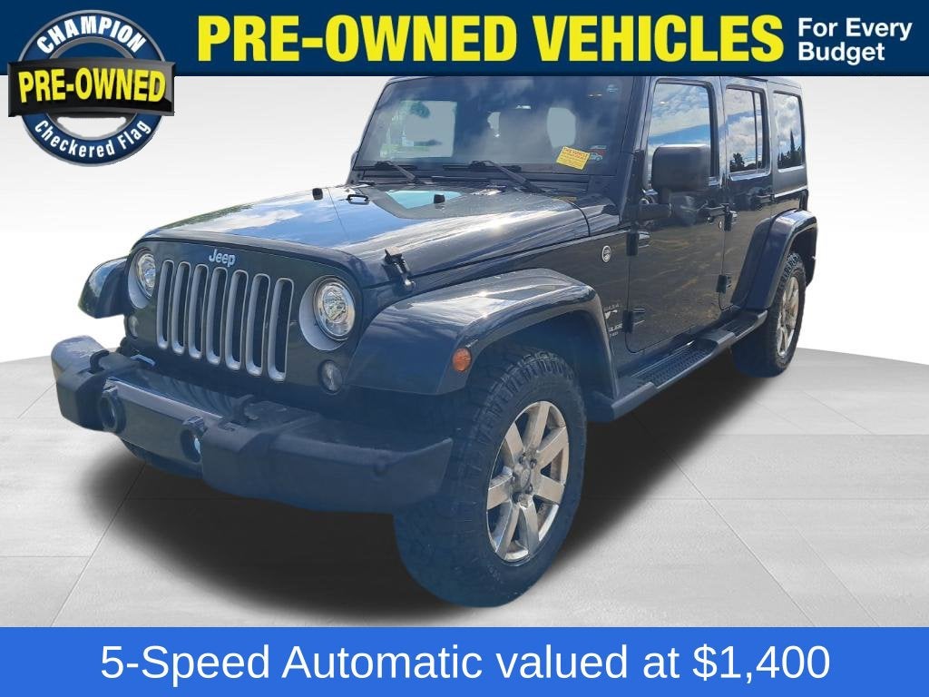 2017 Jeep Wrangler Unlimited Sahara 4x4