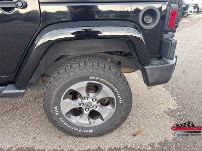 2016 Jeep Wrangler Unlimited Sahara