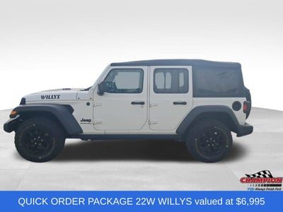 2023 Jeep Wrangler 4-Door Willys 4x4