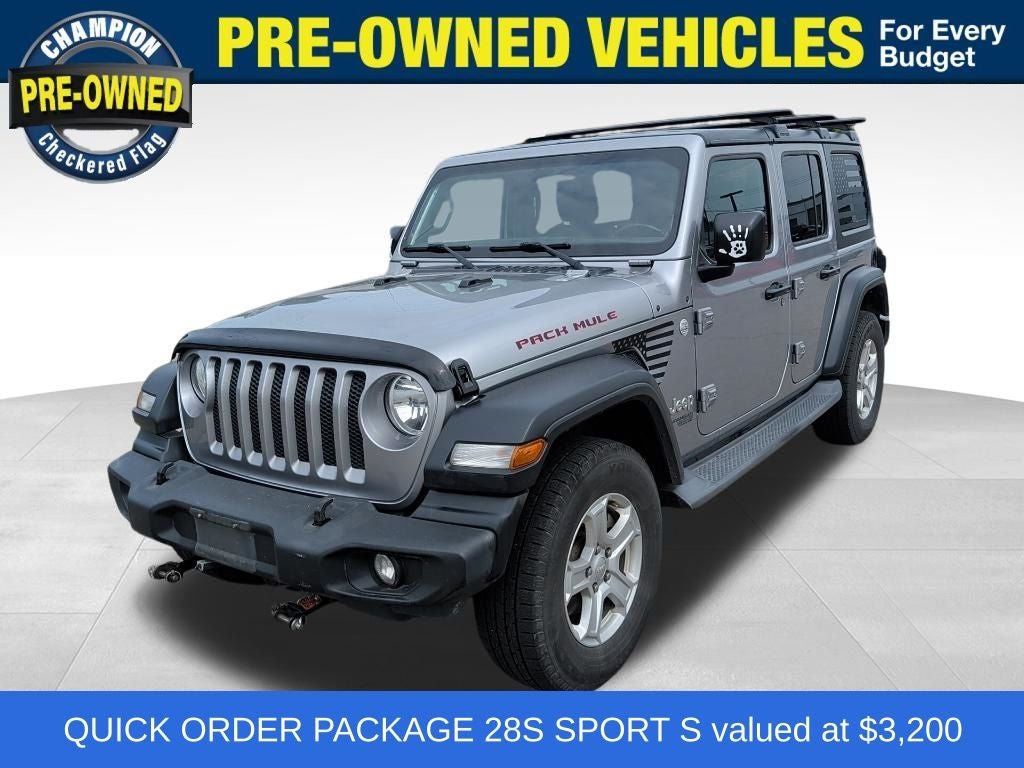 2018 Jeep Wrangler Unlimited Sport S 4x4
