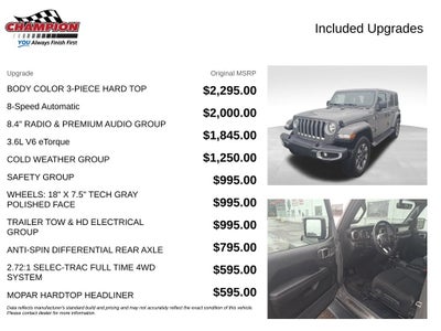 2020 Jeep Wrangler Unlimited Sahara 4x4