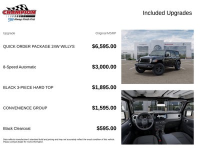 2027 Jeep Wrangler WRANGLER 4-DOOR WILLYS