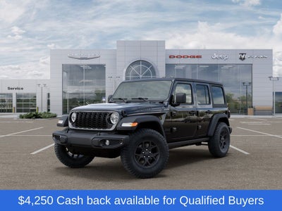 2026 Jeep Wrangler 4-Door Willys 4x4