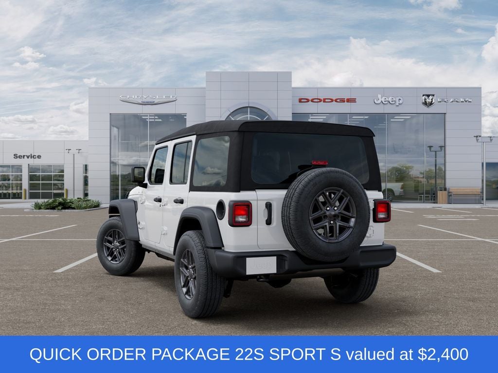 2026 Jeep Wrangler WRANGLER 4-DOOR SPORT S