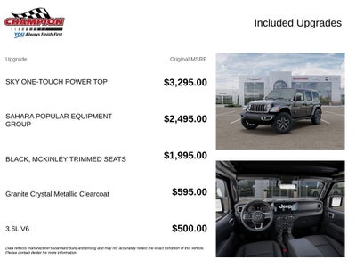 2026 Jeep Wrangler WRANGLER 4-DOOR SAHARA