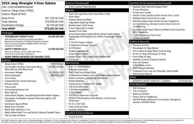 2024 Jeep Wrangler Sahara
