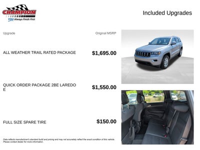 2019 Jeep Grand Cherokee Laredo E 4x4