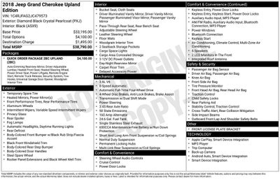 2018 Jeep Grand Cherokee Upland 4x4
