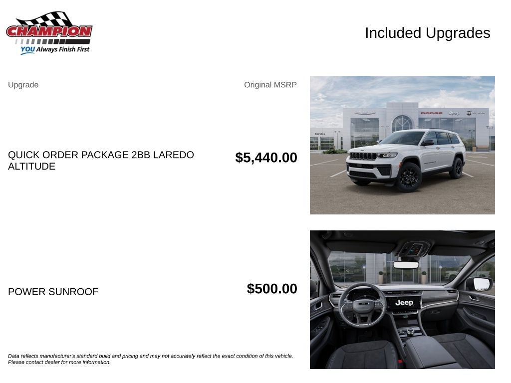 2026 Jeep Grand Cherokee Altitude 4x4