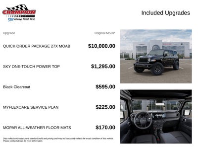 2026 Jeep Wrangler WRANGLER 4-DOOR MOAB 392