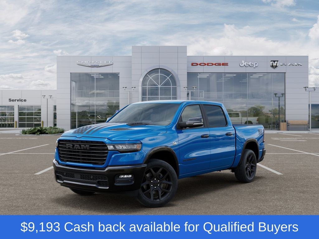 2026 RAM Ram 1500 RAM 1500 LARAMIE CREW CAB 4X4 5'7' BOX