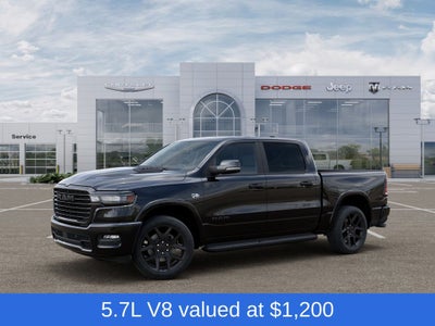 2026 RAM Ram 1500 RAM 1500 LARAMIE CREW CAB 4X4 5'7' BOX