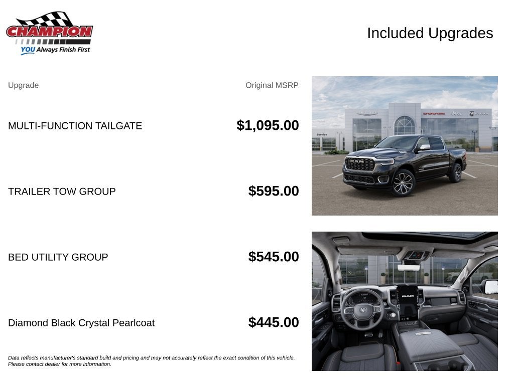 2027 RAM Ram 1500 RAM 1500 TUNGSTEN CREW CAB 4X4 5'7' BOX