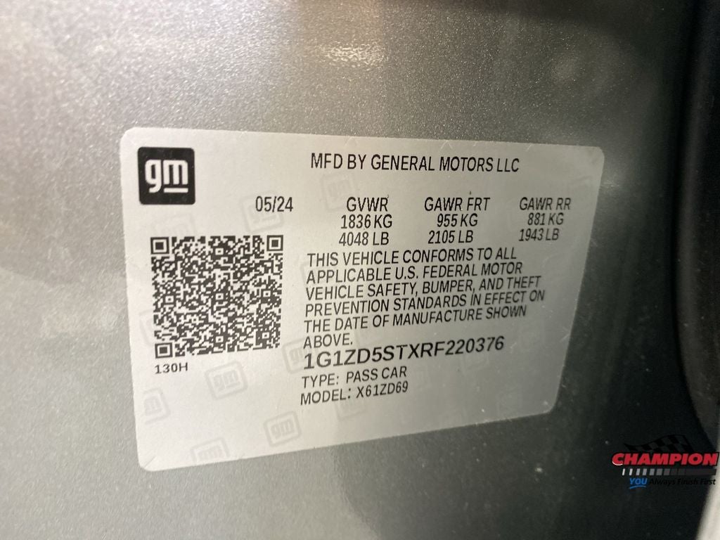 2024 Chevrolet Malibu FWD 1LT