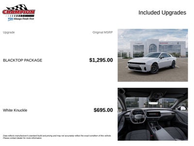 2027 Dodge Charger CHARGER SCAT PACK 2-DOOR AWD