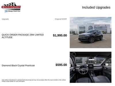 2026 Jeep Compass COMPASS LIMITED ALTITUDE 4X4
