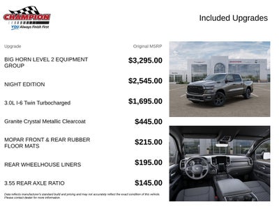 2027 RAM Ram 1500 RAM 1500 BIG HORN CREW CAB 4X4 5'7' BOX