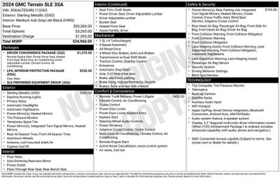 2024 GMC Terrain AWD SLE