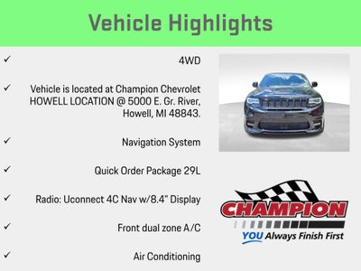 2018 Jeep Grand Cherokee SRT