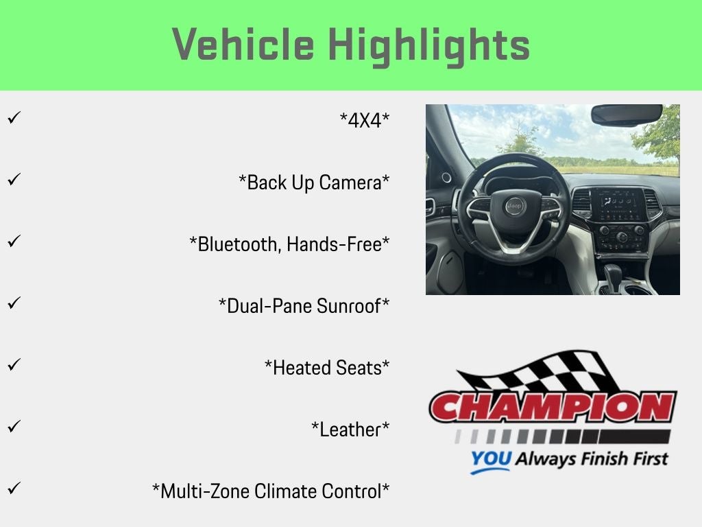 2020 Jeep Grand Cherokee Summit
