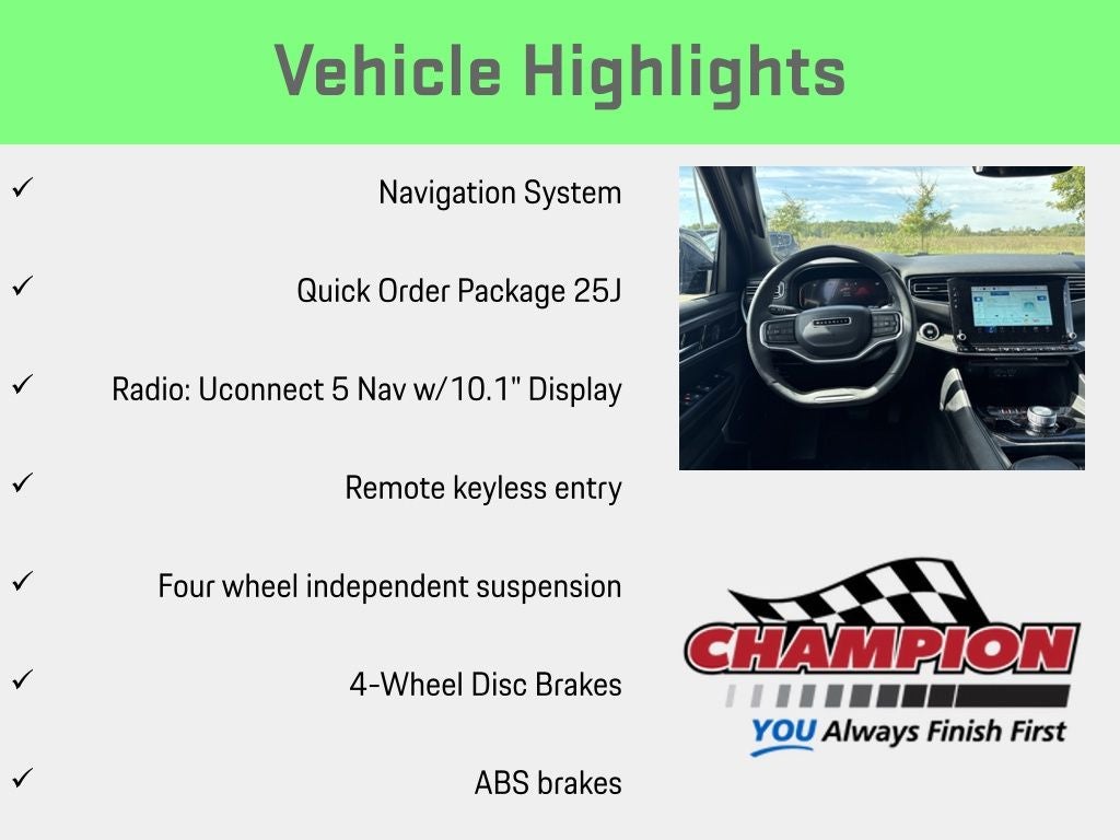2024 Jeep Wagoneer L Series II 4x4