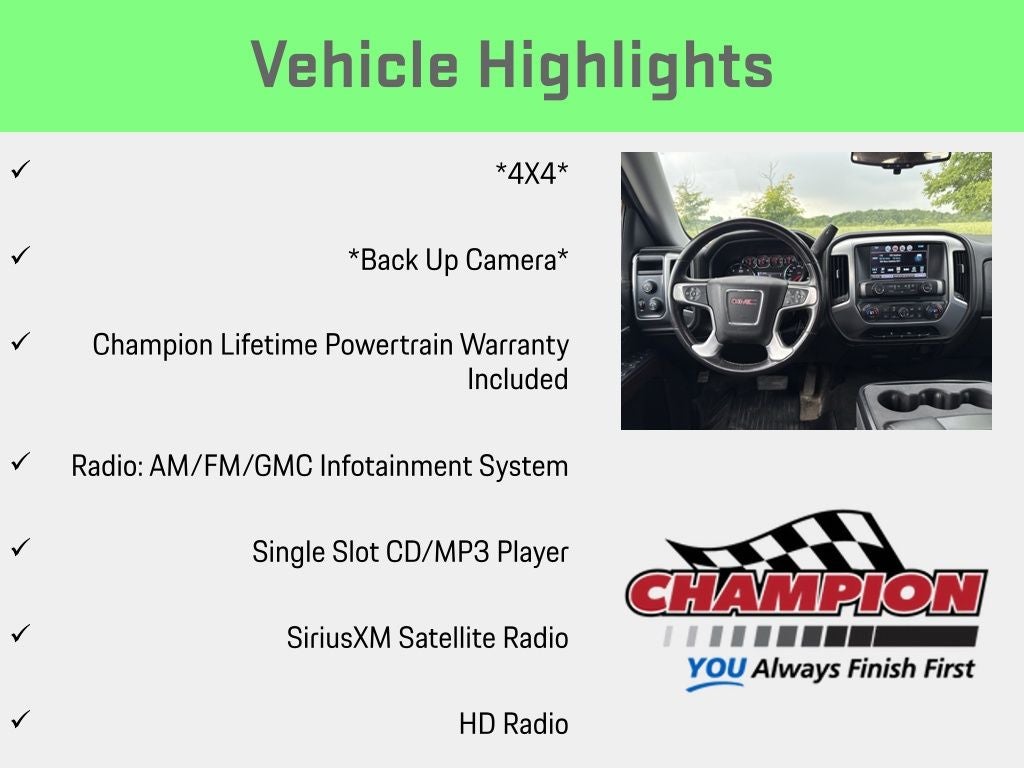2018 GMC Sierra 1500 SLE