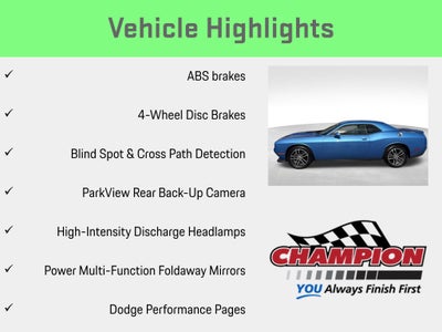 2019 Dodge Challenger GT AWD