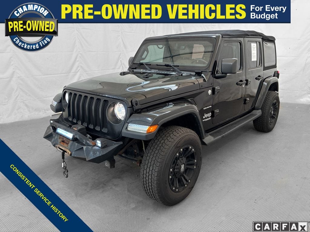 2018 Jeep Wrangler Unlimited Sahara 4x4
