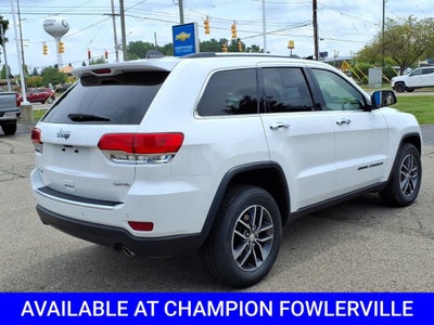 2018 Jeep Grand Cherokee Limited 4x4