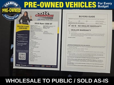 2010 Dodge Ram 1500 ST