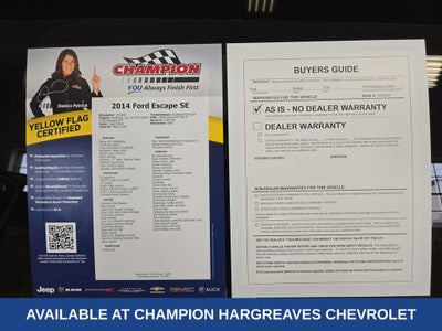 2014 Ford Escape SE