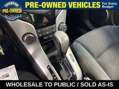 2012 Chevrolet Cruze LT w/1LT