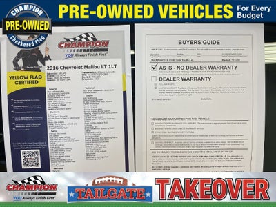 2016 Chevrolet Malibu LT
