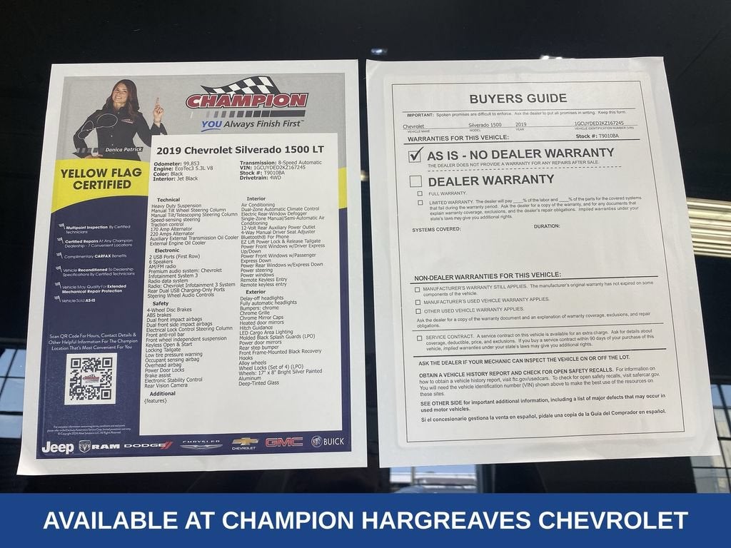 2019 Chevrolet Silverado 1500 LT
