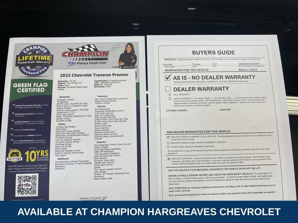 2023 Chevrolet Traverse Premier