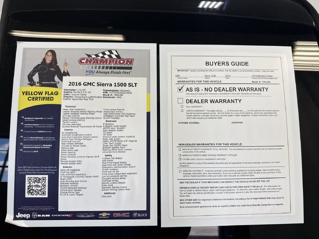 2016 GMC Sierra 1500 SLT