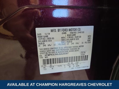 2020 Ford Edge SEL