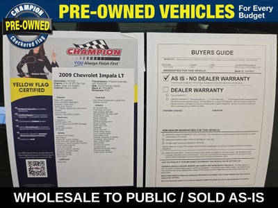 2009 Chevrolet Impala 3.5L LT
