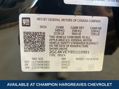 2025 Chevrolet Silverado 3500 HD High Country
