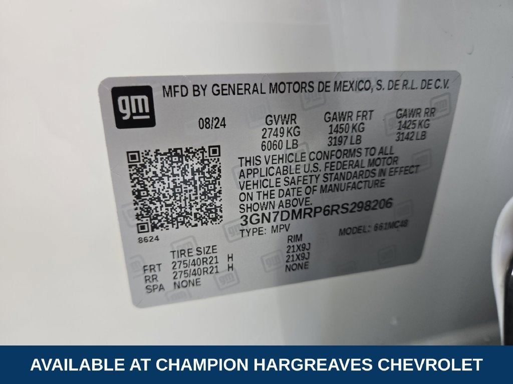 2024 Chevrolet Equinox EV 3LT