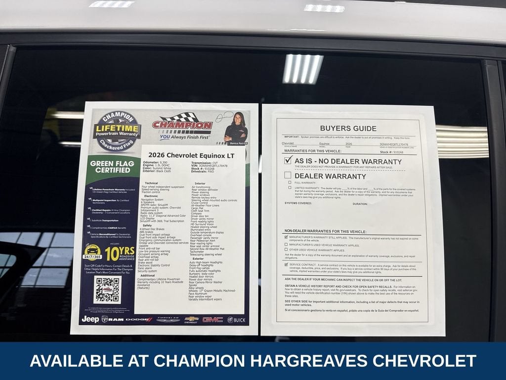 2026 Chevrolet Equinox LT