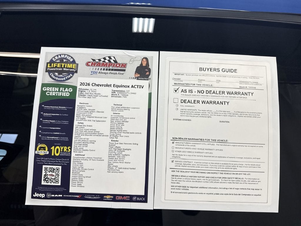 2026 Chevrolet Equinox ACTIV