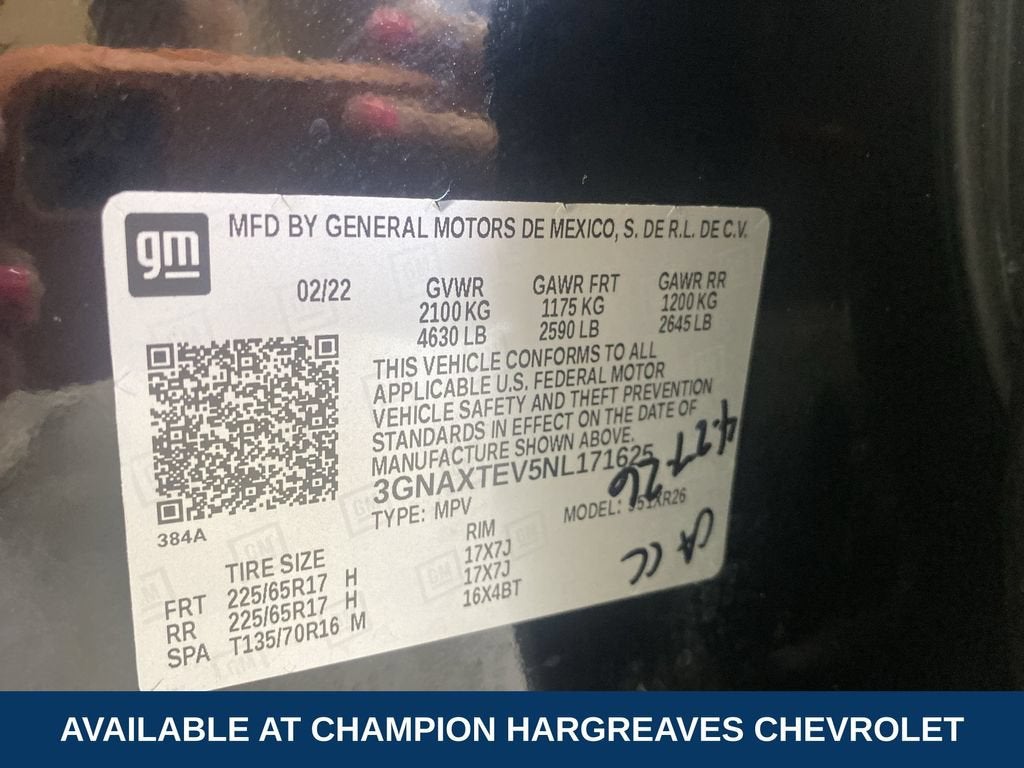 2022 Chevrolet Equinox LT