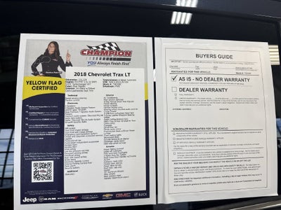 2018 Chevrolet Trax LT
