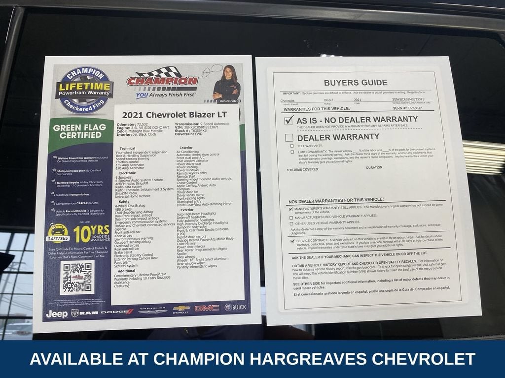 2021 Chevrolet Blazer LT