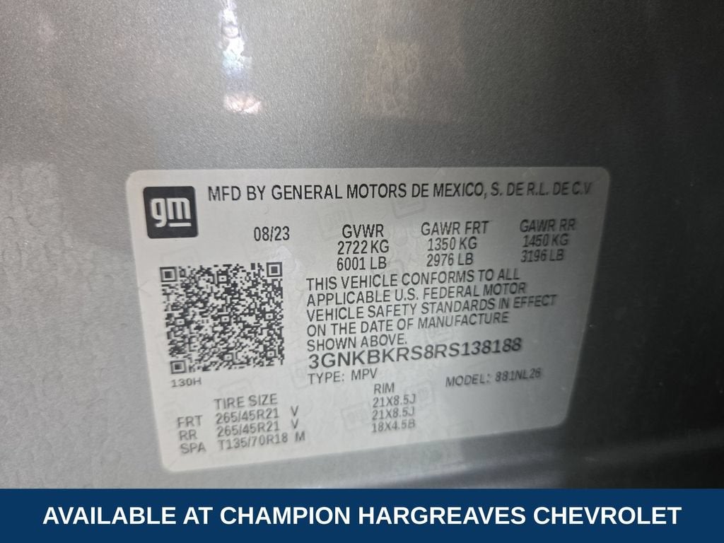 2024 Chevrolet Blazer RS