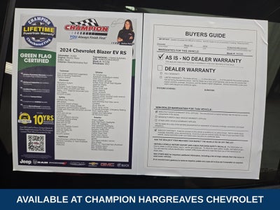 2024 Chevrolet Blazer EV RS