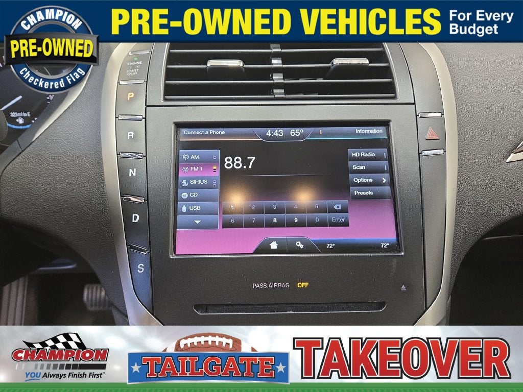 2014 Lincoln MKZ 4DR SDN FWD