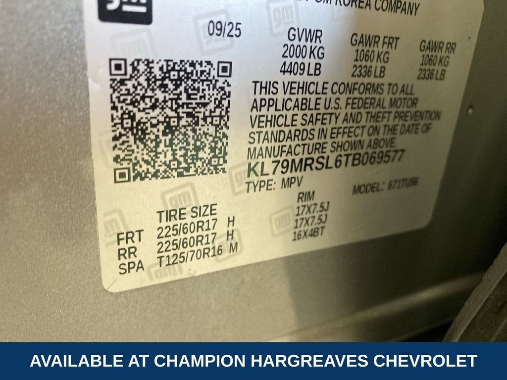 2026 Chevrolet Trailblazer LT