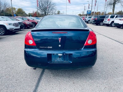 2009 Pontiac G6 w/1SA *Ltd Avail*